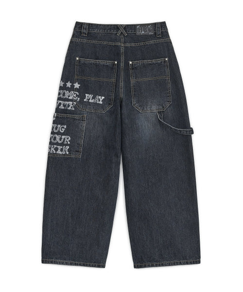 DENIM PANTS - 2 COLORS BLUE