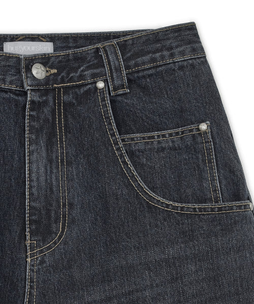 DENIM PANTS - 2 COLORS BLUE
