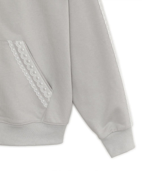 HOOD ZIP-UP - 2 COLORS GREY