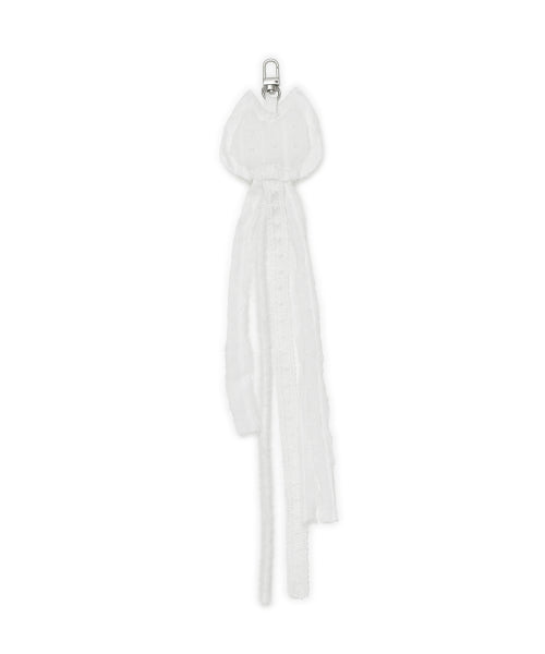 GHOST HUGGING KEYRING - 2 COLORS WHITE