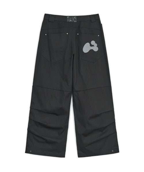STAR PANTS - 2 COLORS BLACK