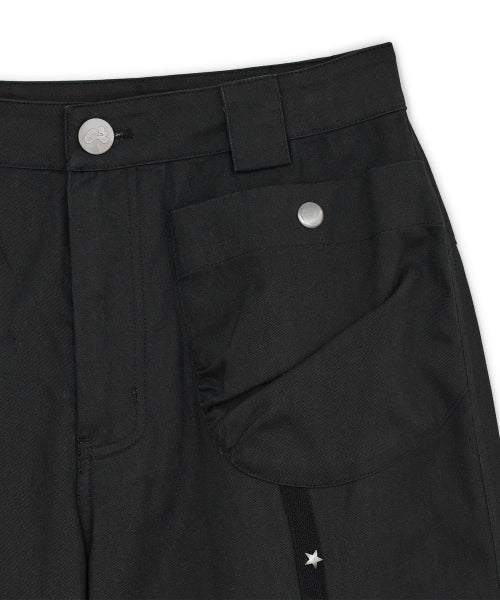 STAR PANTS - 2 COLORS BLACK