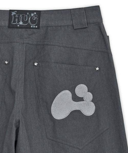 STAR PANTS - 2 COLORS CHARCOAL