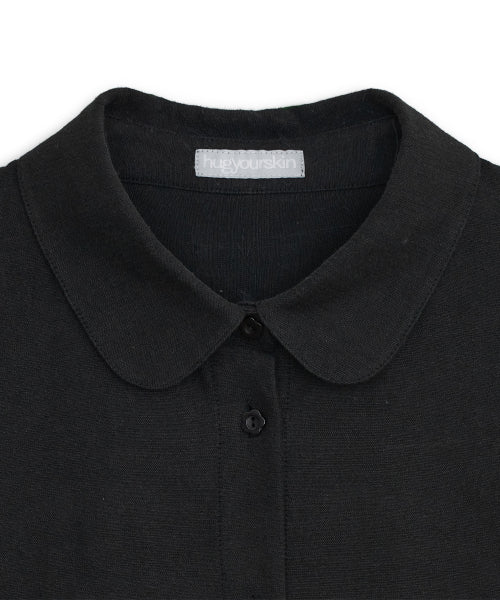 COLLAR SHIRT - 3 COLORS BLACK