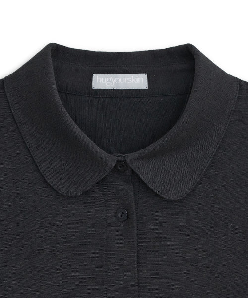 COLLAR SHIRT - 3 COLORS CHARCOAL