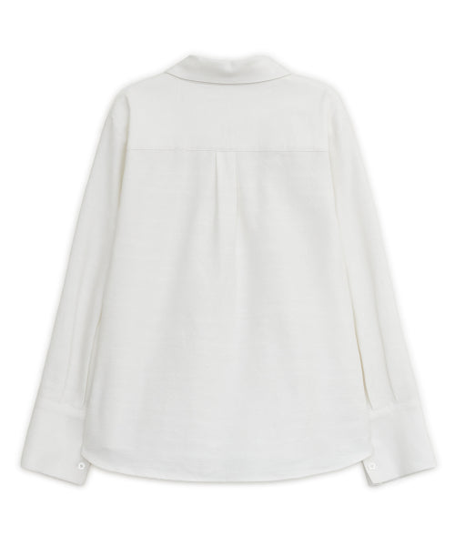 COLLAR SHIRT - 3 COLORS WHITE