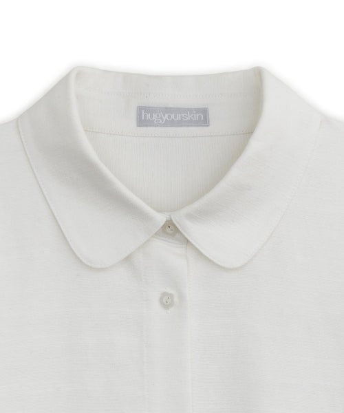 COLLAR SHIRT - 3 COLORS WHITE