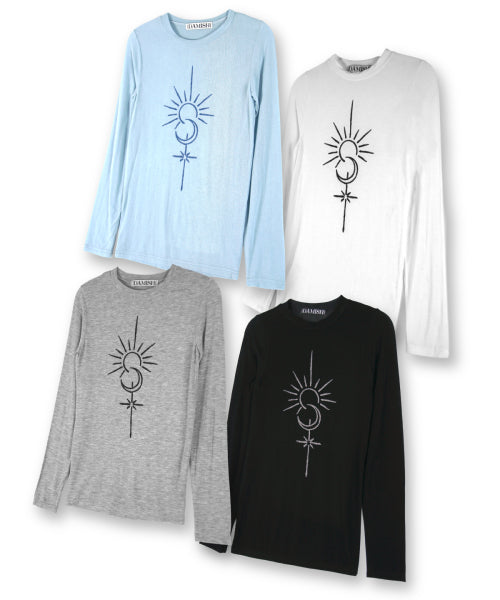 LONG SLEEVE - 4 COLORS GREY