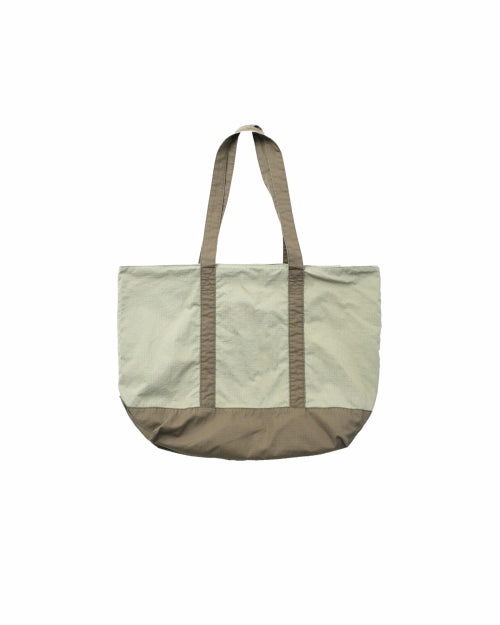 ADVENTURE PANELED BIG TOTE BAG - 4 COLORS OLIVE
