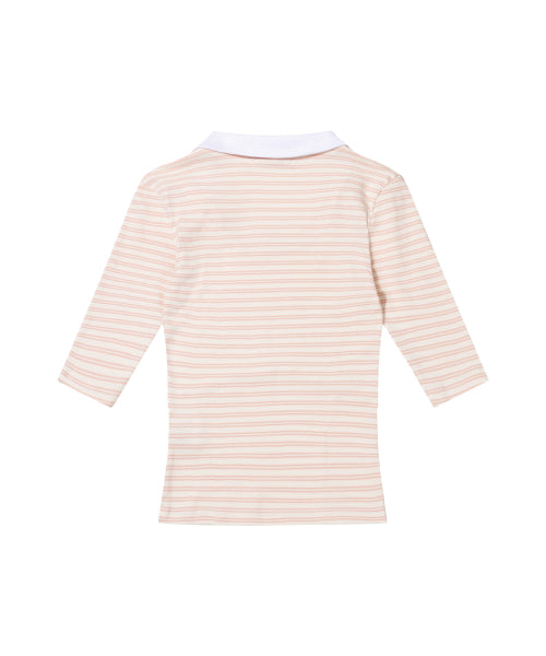 COLLAR TOP F26QB045 - 3 COLORS PINK