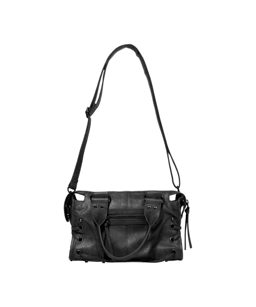 BELTED WASHED MINI BAG F26QE991 - 3 COLORS BLACK