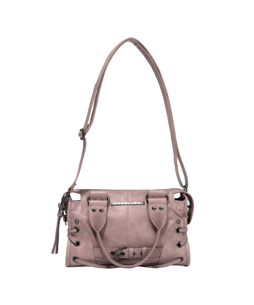 BELTED WASHED MINI BAG F26QE991 - 3 COLORS BABY PINK