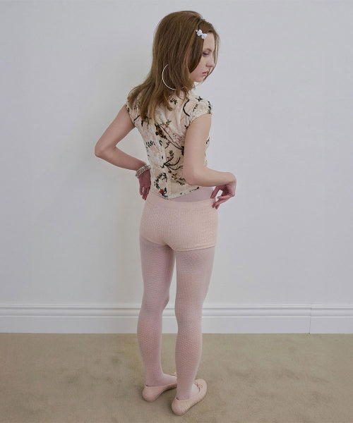VELVET QIPAO BLOUSE BEIGE