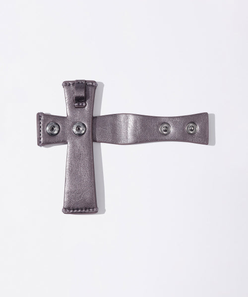 CROSS STRAP LAYERED WALLET - 3 COLORS PURPLE
