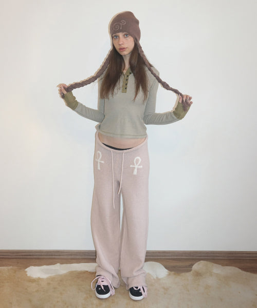 HEATHER HOODIE TEE - 3 COLORS BEIGE