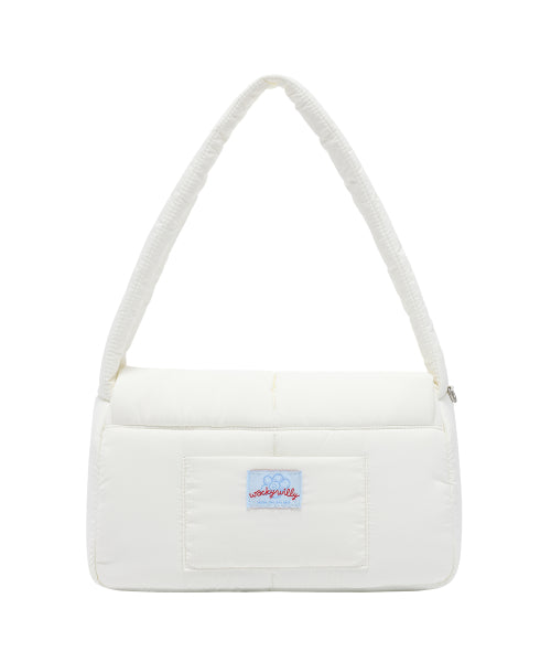 LILY MEDIUM PADDED BAG #GISELLE同款! - 2 COLORS IVORY