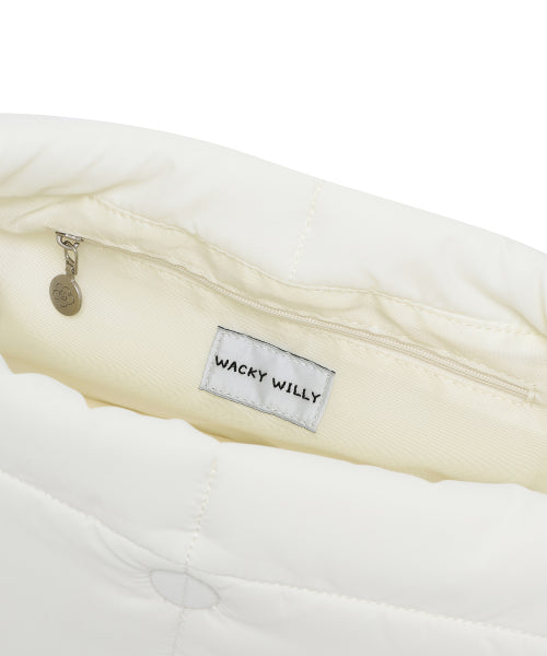 LILY MEDIUM PADDED BAG #GISELLE同款! - 2 COLORS IVORY