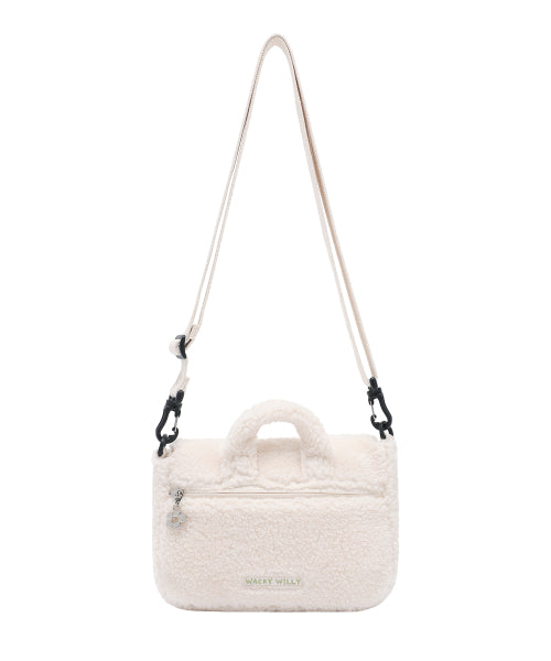 LILY FLEECE BAG #GISELLE同款! IVORY