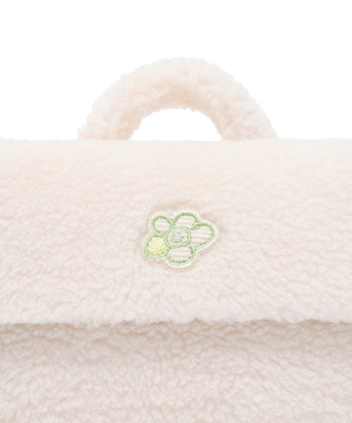 LILY FLEECE BAG #GISELLE同款! IVORY
