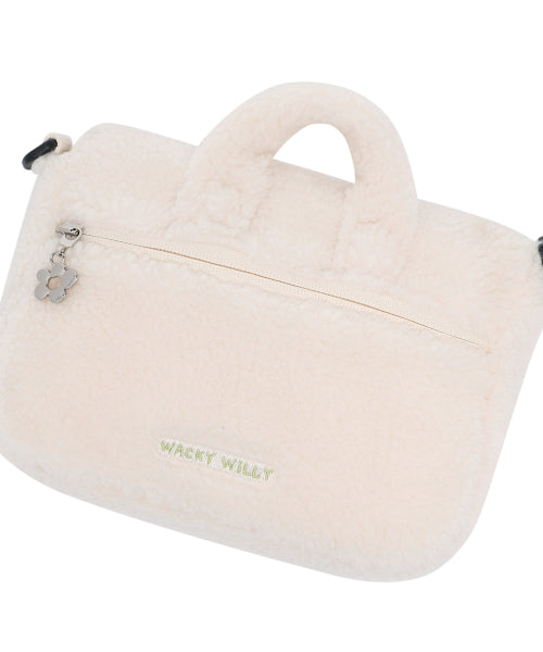 LILY FLEECE BAG #GISELLE同款! IVORY