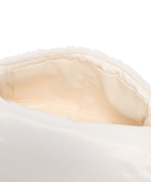 LILY FLEECE BAG #GISELLE同款! IVORY