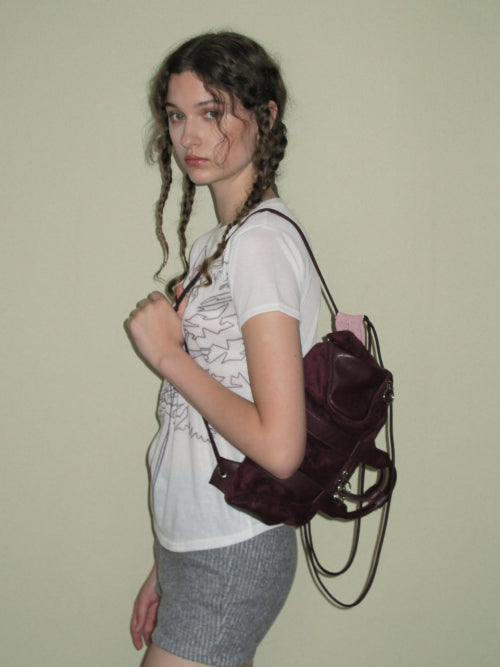 GIG 3-WAY BAG - 4 COLORS BURGUNDY