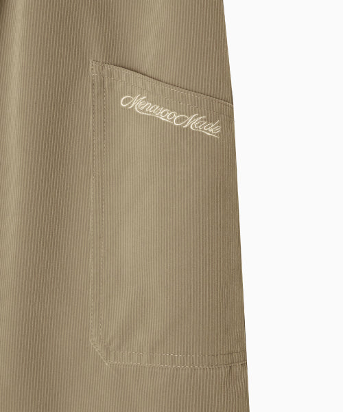 MENASOO MADE CORDUROY TWO WAY LONG SKIRT - 2 COLORS BEIGE