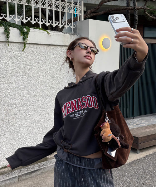 MNS SEOUL HOODIE - 4 COLORS CHARCOAL