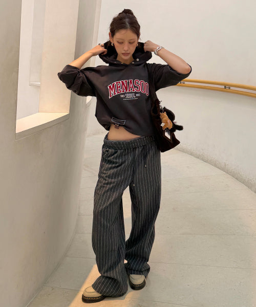 MNS SEOUL HOODIE - 4 COLORS CHARCOAL