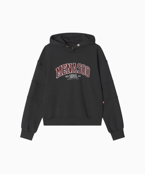MNS SEOUL HOODIE - 4 COLORS CHARCOAL