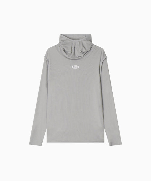 MNS RUNNING HIGHNECK HOODIE - 4 COLORS GREY