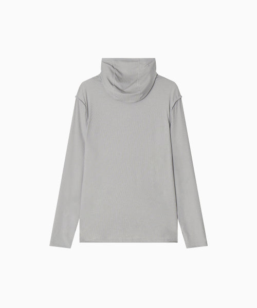 MNS RUNNING HIGHNECK HOODIE - 4 COLORS GREY