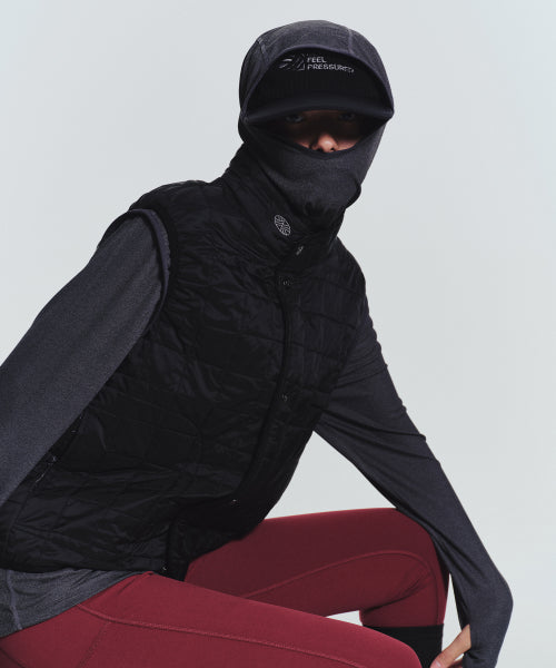 MNS RUNNING HIGHNECK HOODIE - 4 COLORS CHARCOAL