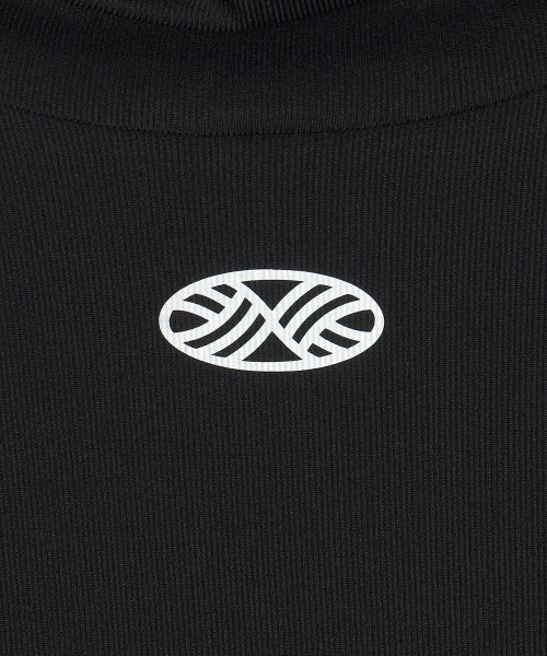 MNS RUNNING HIGHNECK HOODIE - 4 COLORS BLACK