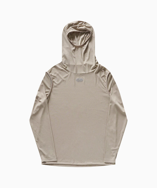 MNS RUNNING HIGHNECK HOODIE - 4 COLORS BEIGE