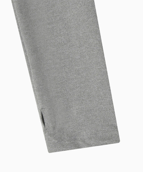 STRETCH LAYERED T SHIRT - 3 COLORS GREY