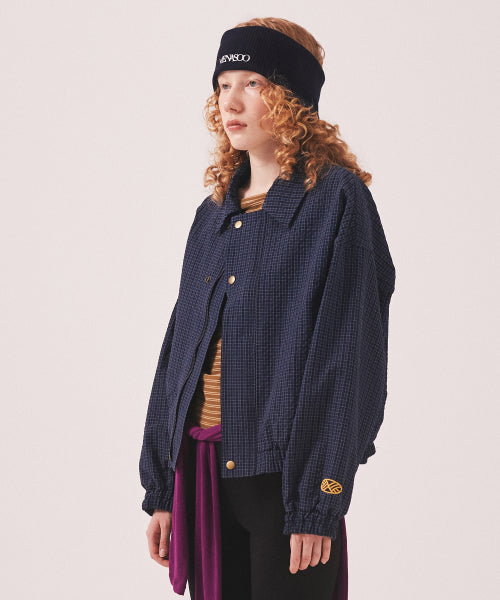 MNS CLASSIC CHECK JACKET - 2 COLORS NAVY