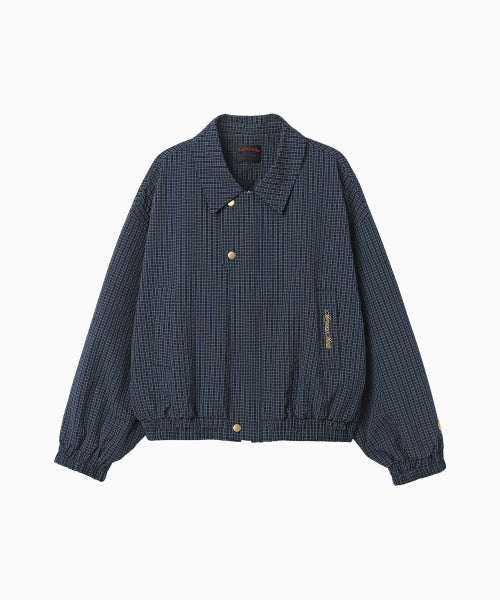 MNS CLASSIC CHECK JACKET - 2 COLORS NAVY
