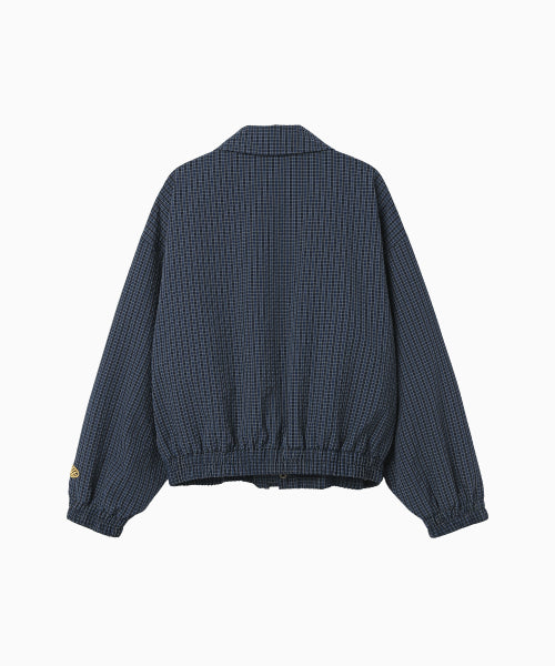 MNS CLASSIC CHECK JACKET - 2 COLORS NAVY