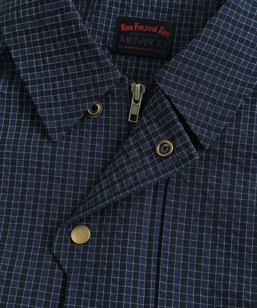 MNS CLASSIC CHECK JACKET - 2 COLORS NAVY
