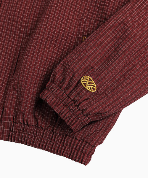 MNS CLASSIC CHECK JACKET - 2 COLORS BURGUNDY