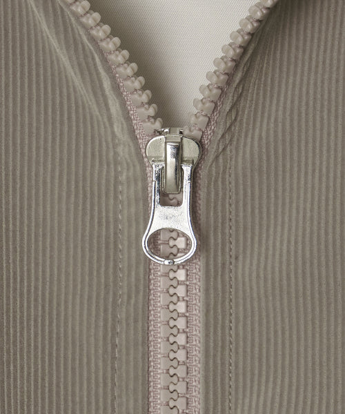 MENASOO MADE CORDUROY NYLON JACKET - 2 COLORS BEIGE