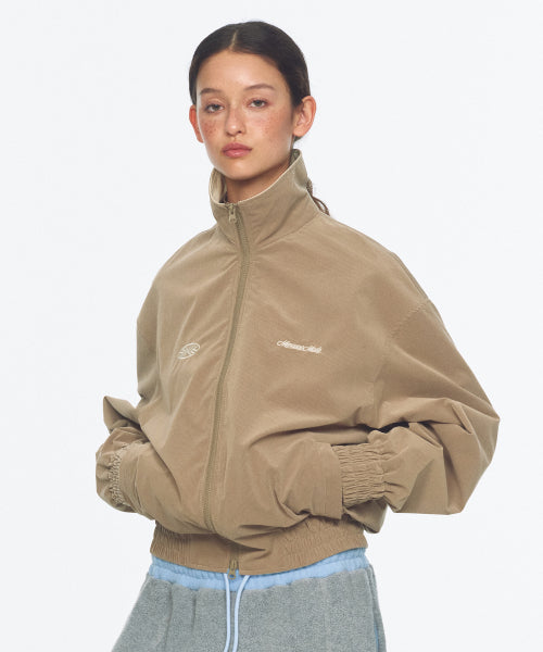 MENASOO MADE CORDUROY NYLON JACKET - 2 COLORS BEIGE