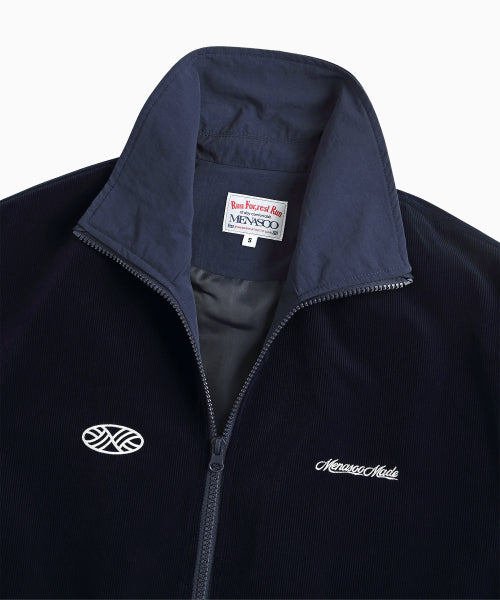 MENASOO MADE CORDUROY NYLON JACKET - 2 COLORS NAVY