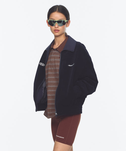 MENASOO MADE CORDUROY NYLON JACKET - 2 COLORS NAVY