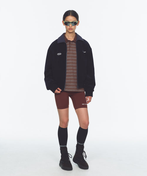 MENASOO MADE CORDUROY NYLON JACKET - 2 COLORS NAVY