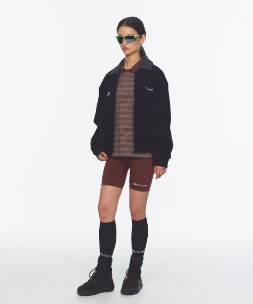 MENASOO MADE CORDUROY NYLON JACKET - 2 COLORS NAVY