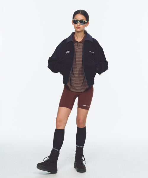 MENASOO MADE CORDUROY NYLON JACKET - 2 COLORS NAVY