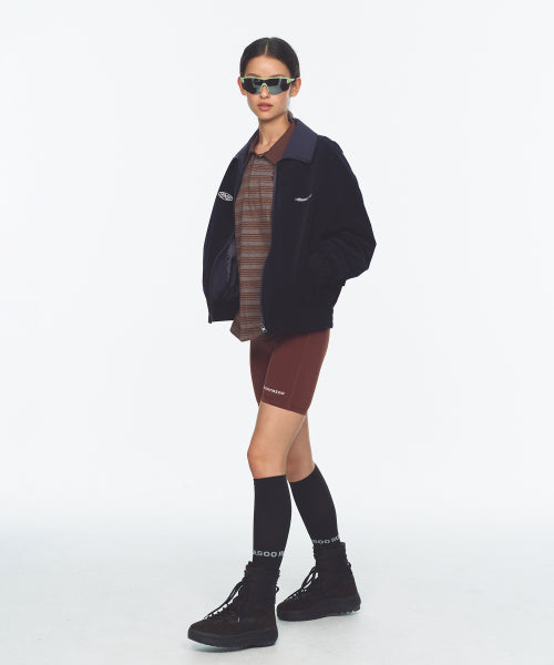MENASOO MADE CORDUROY NYLON JACKET - 2 COLORS NAVY
