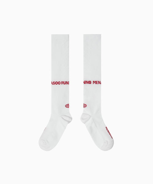 MENASOO LONG SOCKS - 3 COLORS WHITE